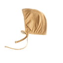 Mushie - Ribbed baby bonnet - Mustard melange