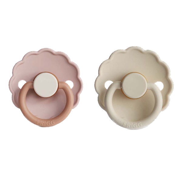 Frigg - Daisy bloom 2-pack latex - Biscuit / Cream (T2)