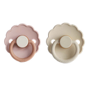 Frigg - Daisy bloom 2-pack latex - Biscuit / Cream (T2)