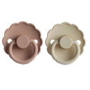 Frigg - Daisy 2-pack silicone - Blush / cream (T1)