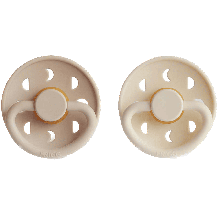 Frigg - Moon 2-pack latex - Cream / croissant (T2)
