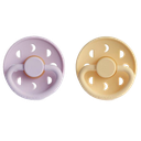 Frigg - Moon 2-pack silicone - Pale daffodil / soft lilac (T1)