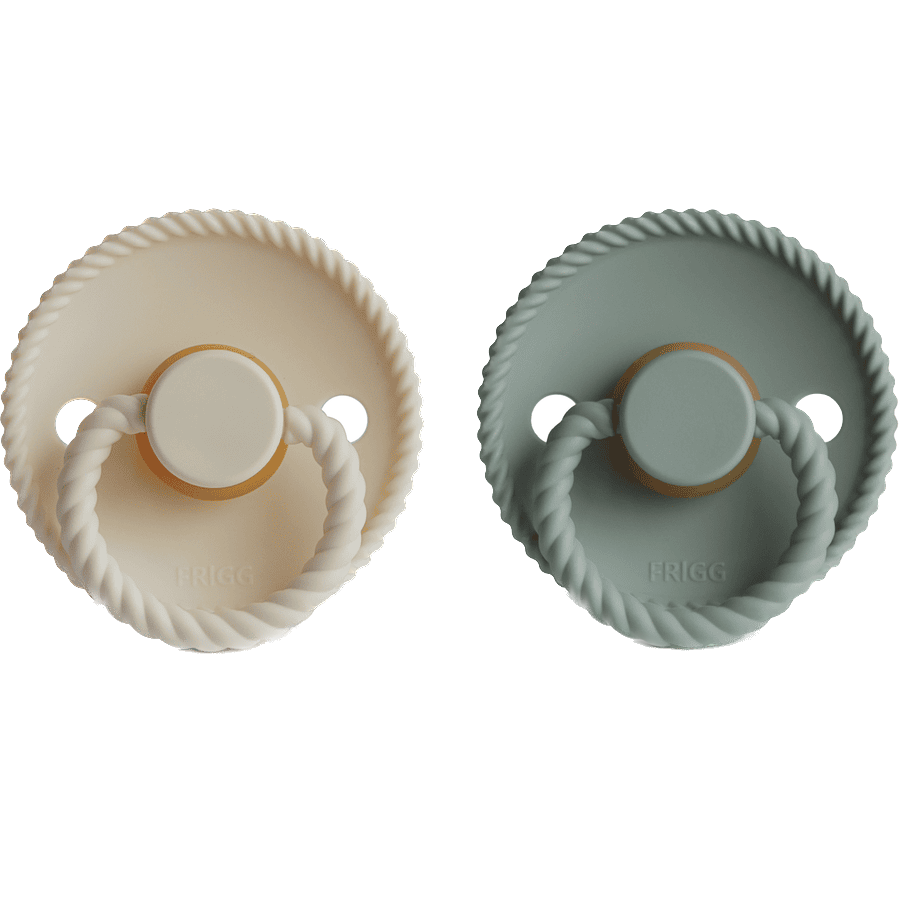 Frigg - Rope 2-pack latex - Cream / sage (T2)