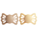 Frigg - Butterfly (anatomisch) silicone - Pale daffodil / silky satin  (T2)