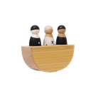 Grimms - Drie in een boot - Monochroom