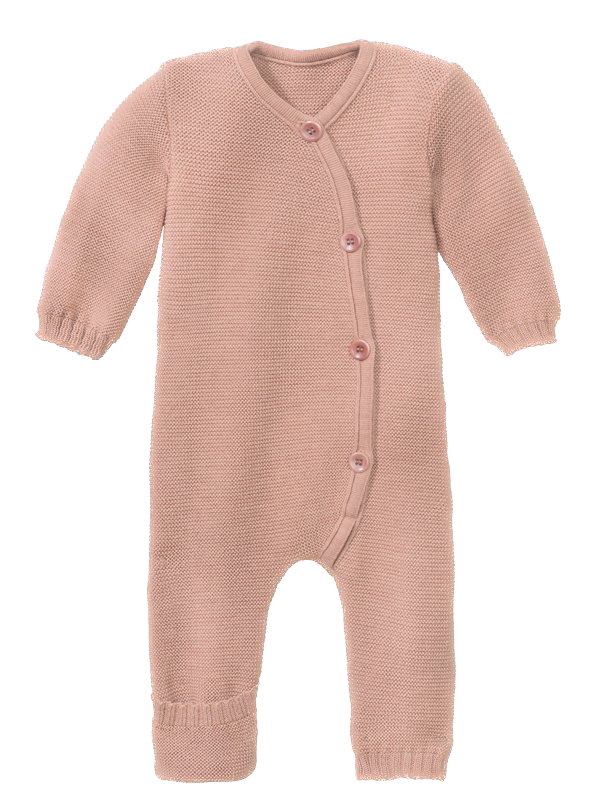 Disana - Boiled wool overall - Rosé
