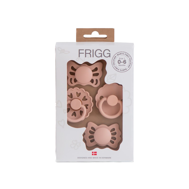 Frigg - Baby's first pacifier pack - Blush