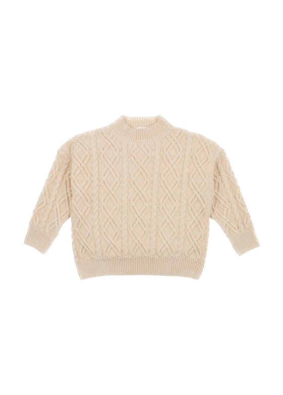 The new society -  Russel cable knit jumper 