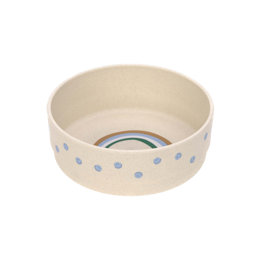 LÄSSIG - Bowl - Happy Rascals - Smile sky blue