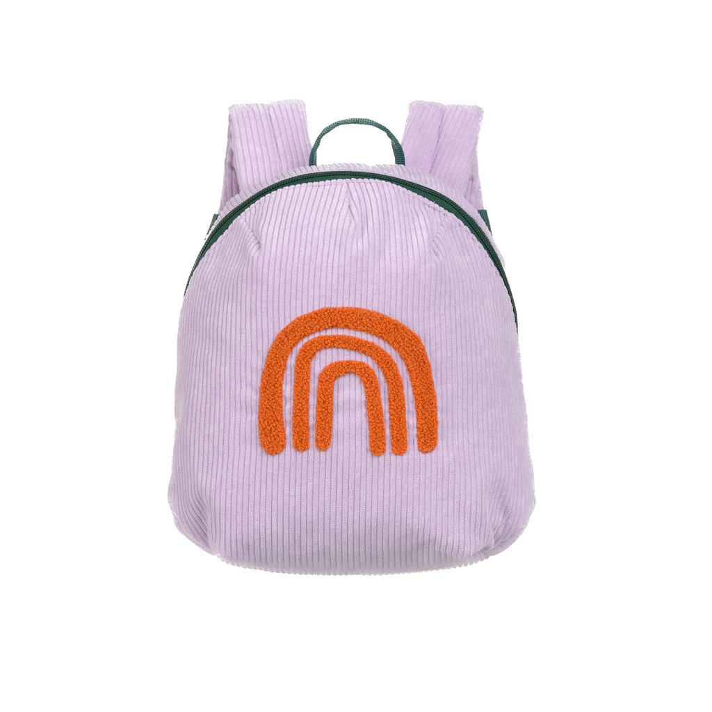 LÄSSIG - Tiny Backpack Cord - Little Gang - Rainbow lilac