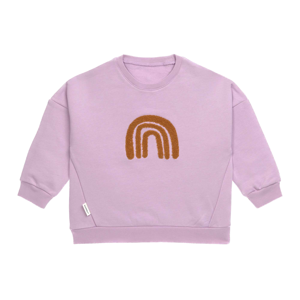 LÄSSIG - Kids Sweater GOTS - Little Gang - Rainbow lilac