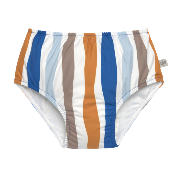 LÄSSIG - Swim diaper - Waves blue/ nature 