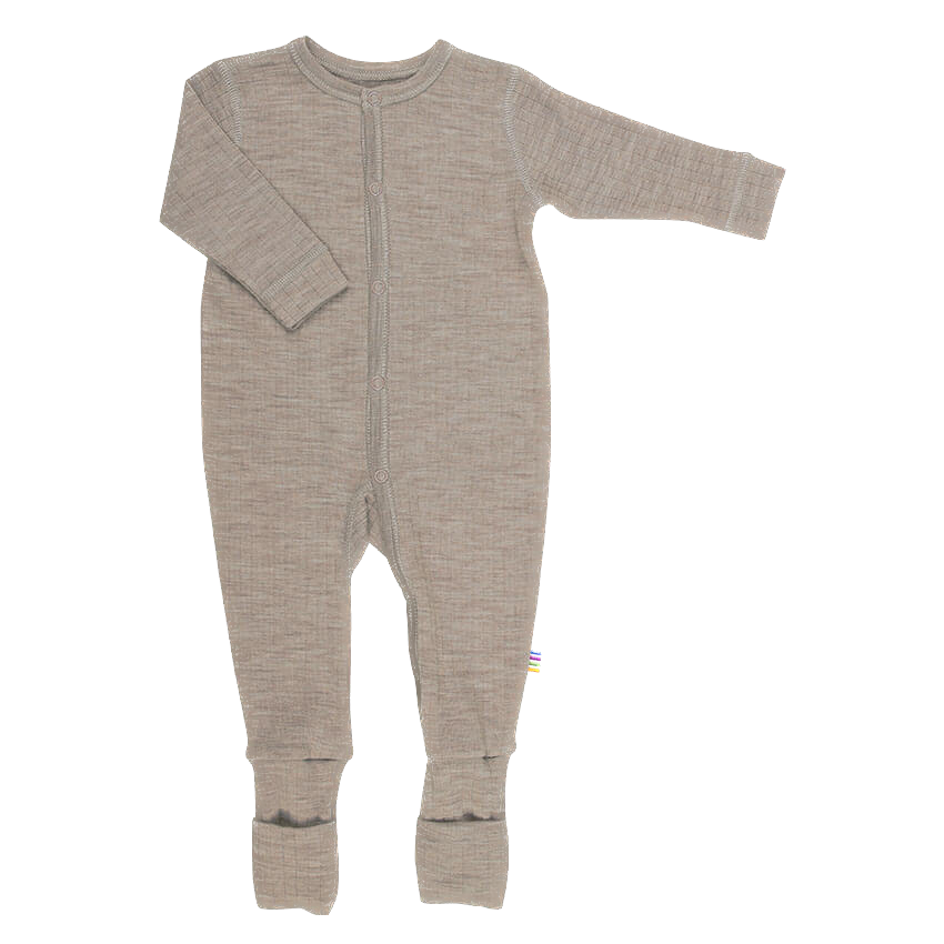 Joha - Nightsuit 2in1 foot - Sesame melange (60cm)