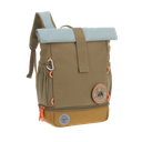 LÄSSIG - Mini Rolltop Backpack - Nature Olive