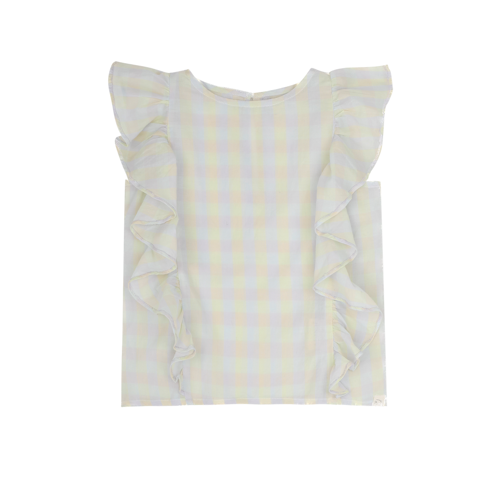 Jenest - Faye top - Check yellow