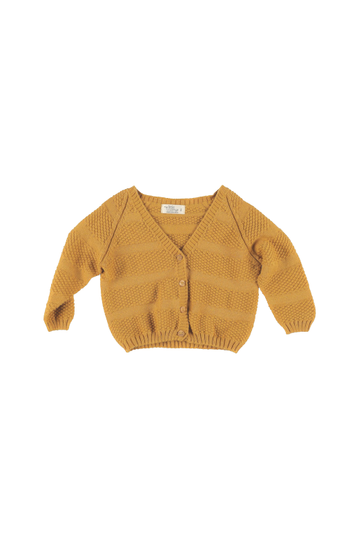 My Little Cozmo - Dante279-4 -
Jacquard tricot baby cardigan - Oil 