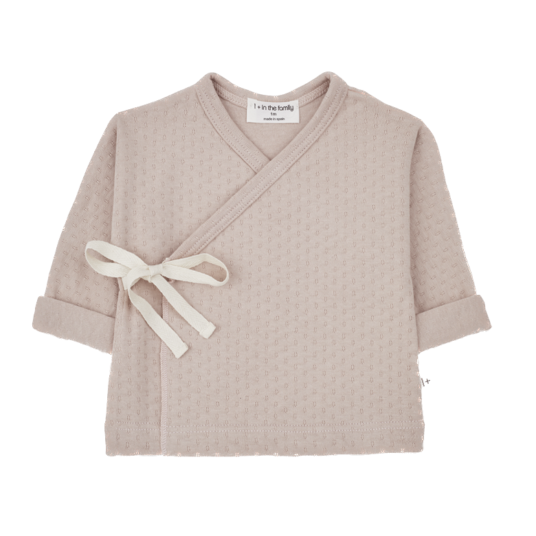 1+ In the family - Giotto long sleeve shirt - Nude  