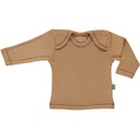Begonia openwork t-shirt - Indian tan