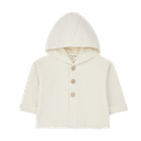 1+ In the family - Paolo hood jacket - Ivory 