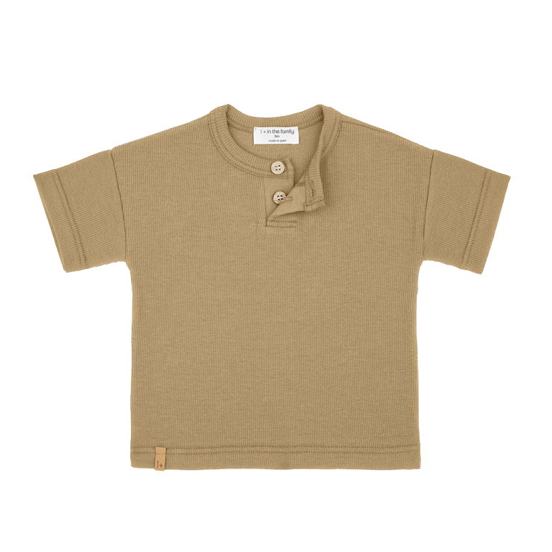 1+ In the family - Nestore short sleeve shirt - Havana