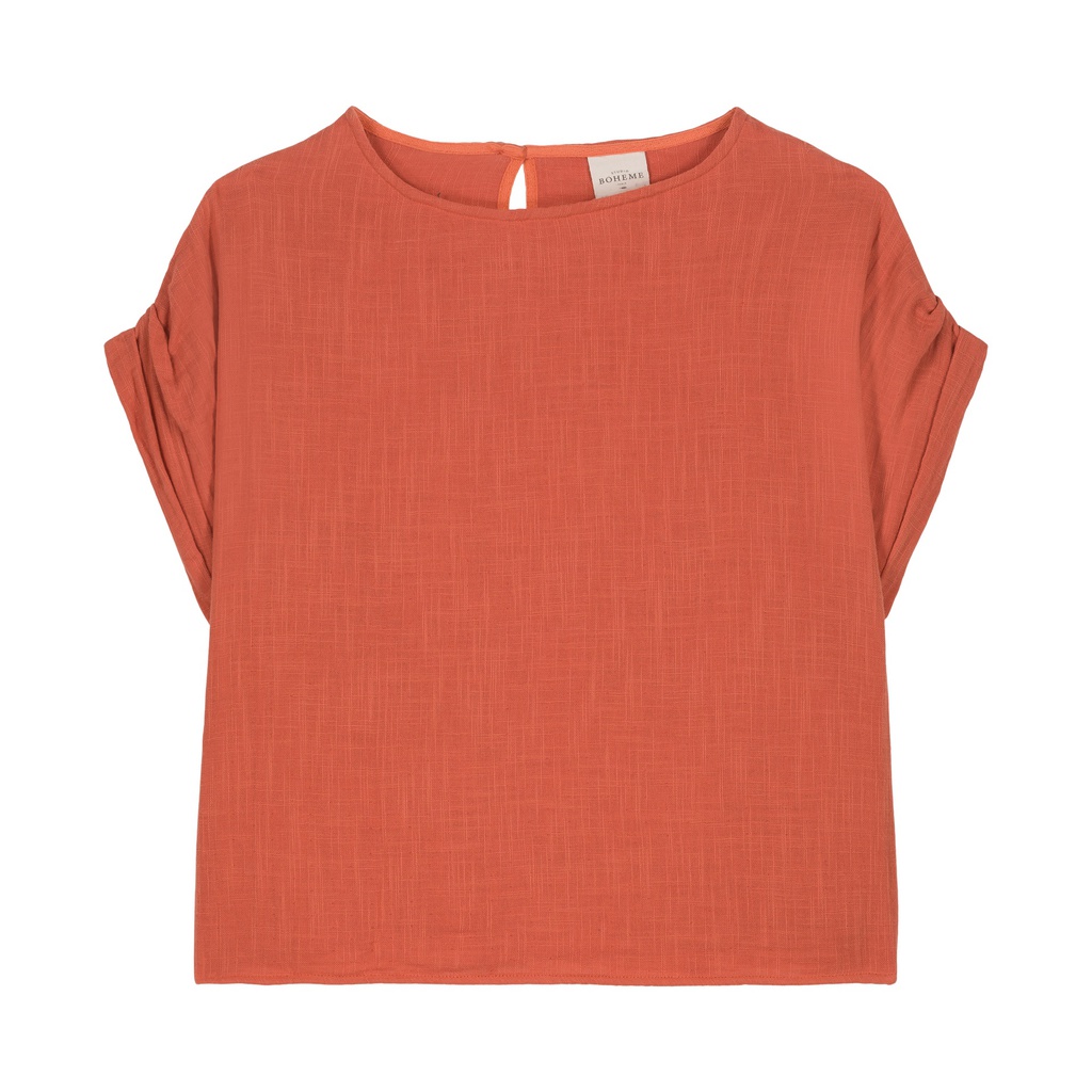 Studio Bohème - Shirt Praslin (adults) - Sunburnt orange