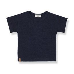 1+ In the family - Adolf short sleeve t-shirt - Blue / Notte