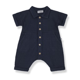 1+ In the family - Carlota overall - Blue / Notte
