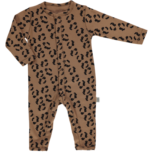 Poudre organic - Pyjama airelle - Leopard