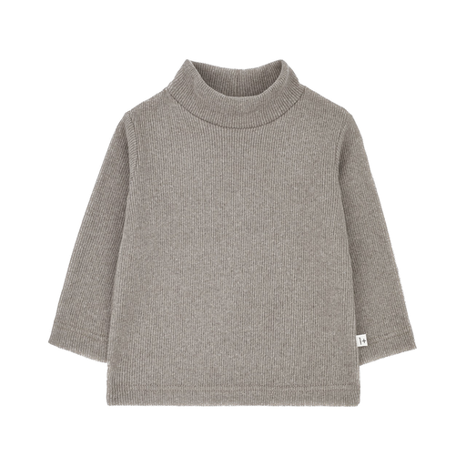 1+ In the family - Nils Turtle Neck L.S. T-shirt - Taupe