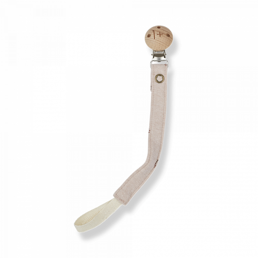 1+ In the family - Ivana Pacifier Clip - Nude
