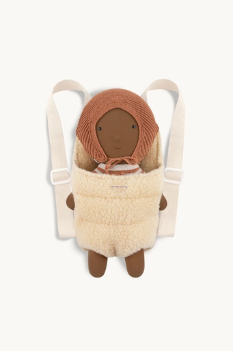 Gommu carrier sherpa cream