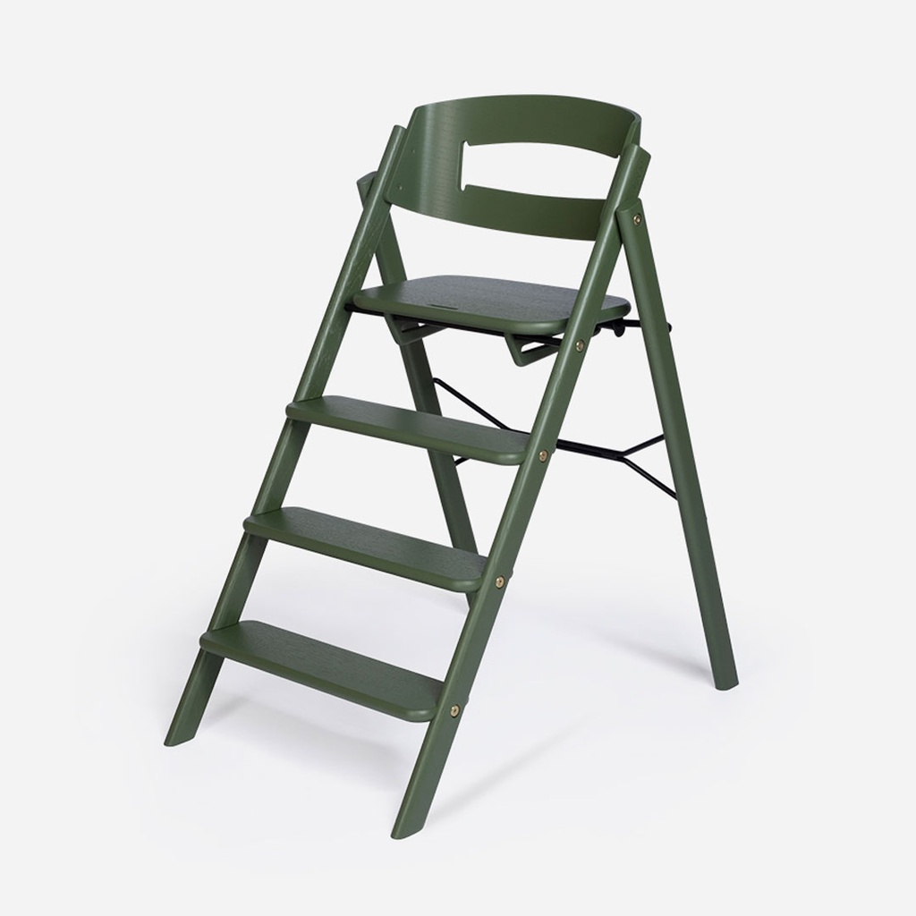 Kaos - Klapp high chare olive + safety rail olive (beech) 