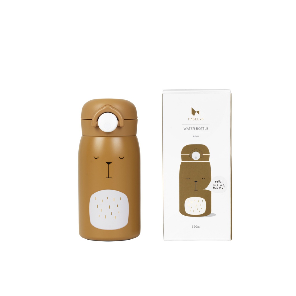 Fabelab - Waterfles - Oker beer