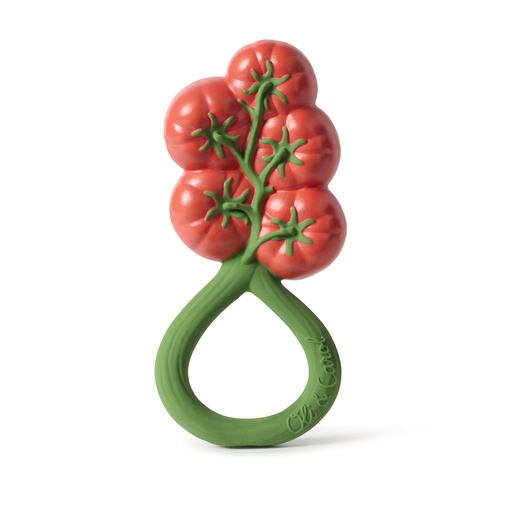 Oli&Carol - Tomato rattle toy 