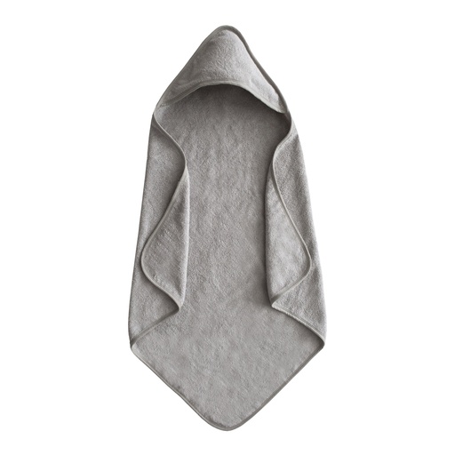 Mushie - Hooded towel - Gray