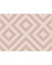 Eeveve - Placemats (2stuks) - Modern blocks / desert sand