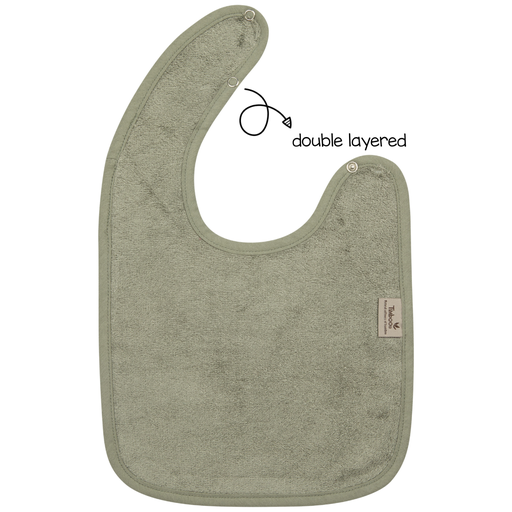Timboo - Slab (dubbellaags) 26x38cm - Whisper Green