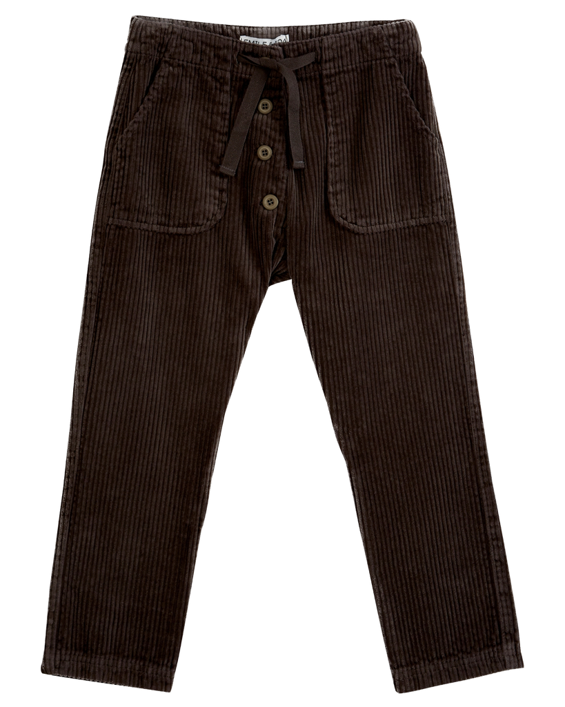 Emile & Ida - BB Y365 Broek - Bitume
