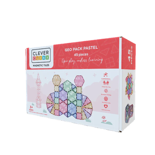 Cleverclixx - Geo pack pastel - 45 stuks