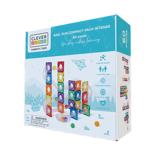 Cleverclixx - Ball run compact pack intense (60 stuks)