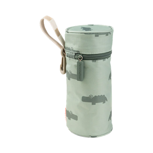 Done by Deer - Insulated bottle holder - Green