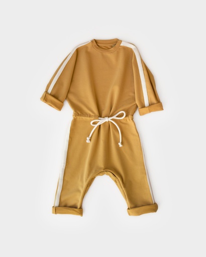 Sully jumpsuit French Terry - Honey 