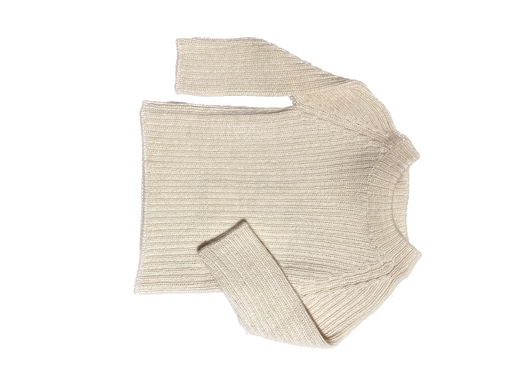 Esencia - Joe rib sweater BB - Ivory 
