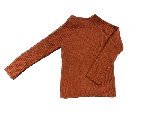 Esencia - Joe rib sweater - Brickred