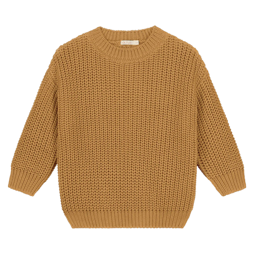 Yuki - Chunky knitted sweater - Gold
