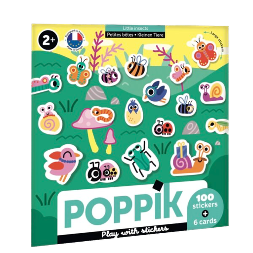 Poppik -  Stickerboek Little Insects 