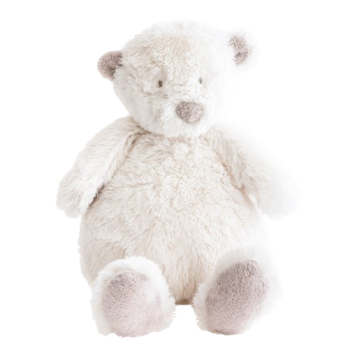 [870012] Dimpel - Beer knuffel - Noann 20 wit