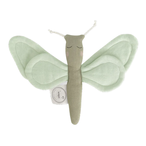 Saga - Sensory toy vlinder - Green tea