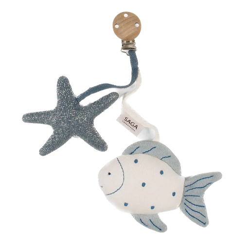 Saga - Pram toy Fish Njord - Aqua sea