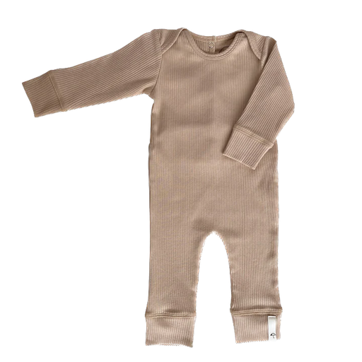 Saga - Basic rib jumpsuit - Nougat